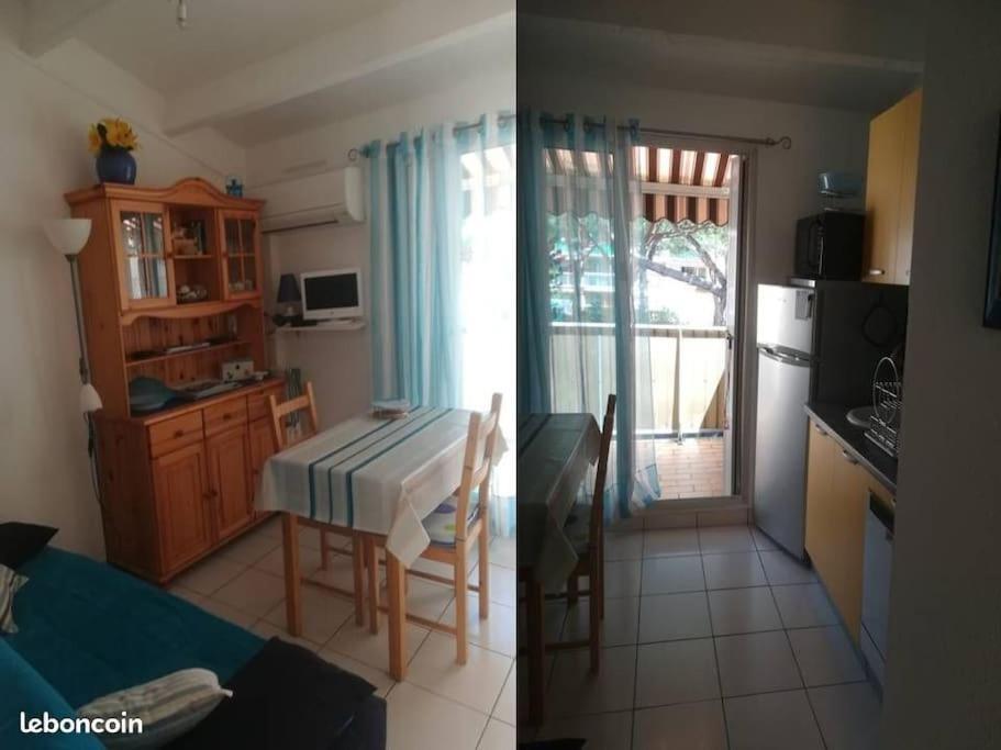 Cap D'Agde Studio Cabine 6 Pers. + Terrasse + Parking Prive + Clim ภายนอก รูปภาพ
